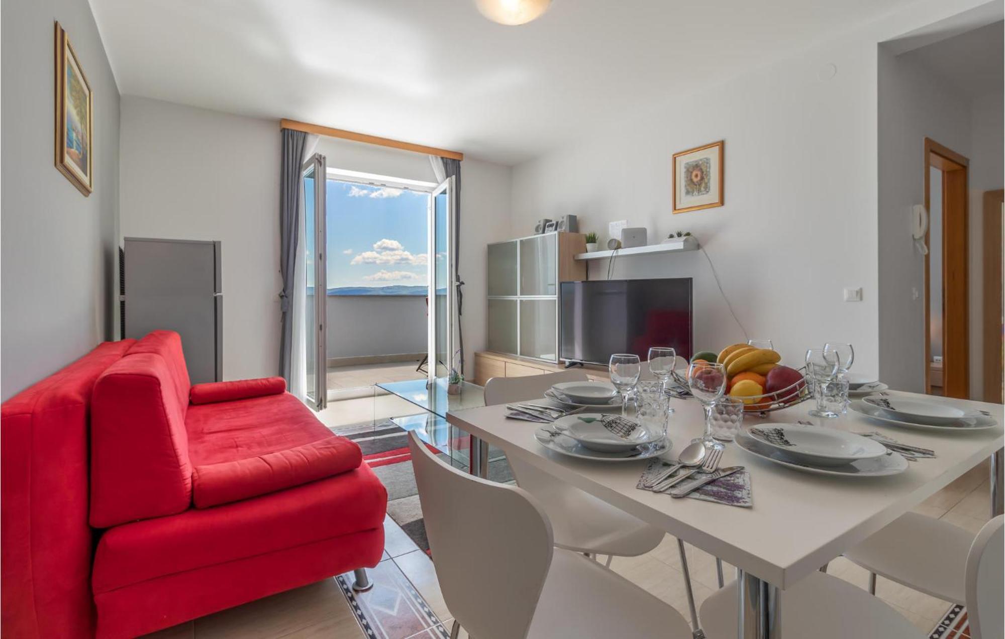 Lovely Apartment In Selce With House Sea View Eksteriør bilde