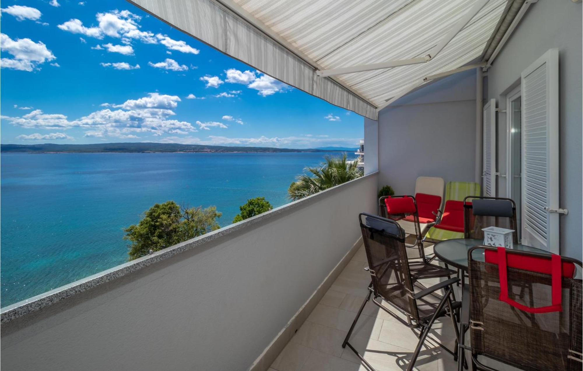 Lovely Apartment In Selce With House Sea View Eksteriør bilde