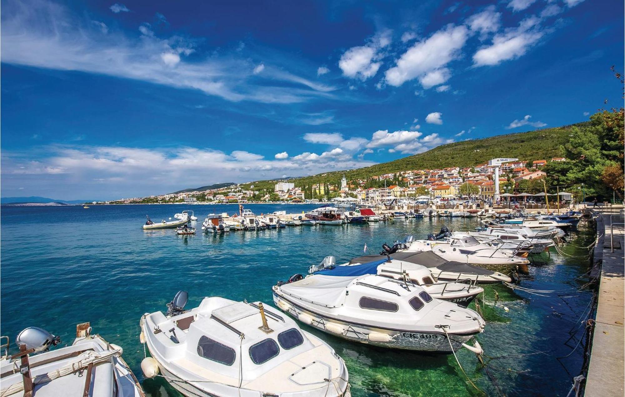 Lovely Apartment In Selce With House Sea View Eksteriør bilde
